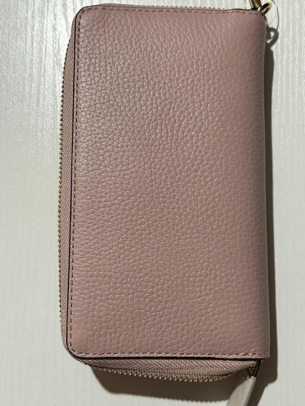 Michael Kors Dusty Pink Pebbled Leather Wristlet Wallet - Picture 9 of 16